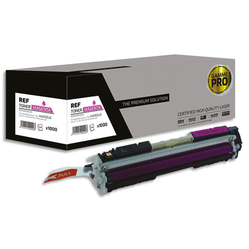 PSN Cartouche compatible laser pro jaune HP CE312A, Canon CRG329, L1-HT312-PRO (dont eco-taxe de 0,06 €)
