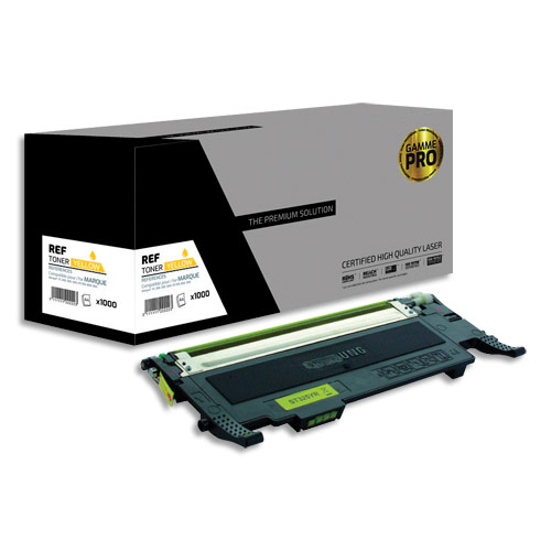 PSN Cartouche compatible laser pro jaune Samsung CLT-Y4072SELS, L1-ST325Y-PRO (dont eco-taxe de 0,06 €)
