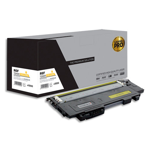 PSN Cartouche compatible laser pro jaune Samsung CLT-Y406SELS, L1-ST406Y-PRO (dont eco-taxe de 0,06 €)