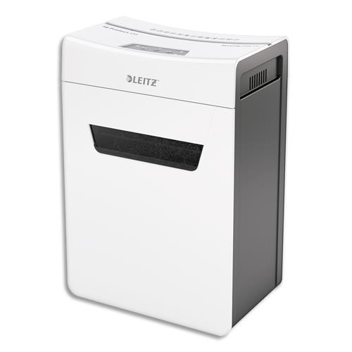 LEITZ Destructeur de documents IQ Protect 6M P-5, coupe micro, 6 feuilles, 18 litres, 80950000 (dont eco-taxe de 1,00 €)
