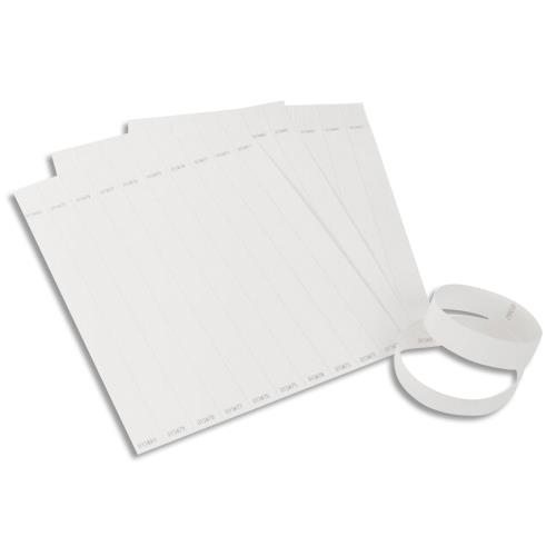 COLOP Pochette de 10 feuilles de 10 bracelets pour E-Mark