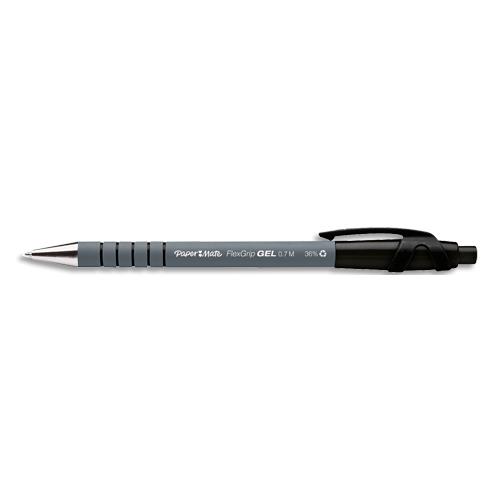 PAPERMATE Flexgrip gel rétractable Noir