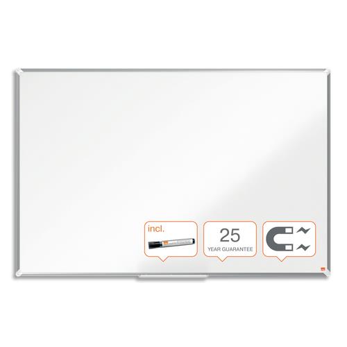 NOBO Tableau blanc émaillé Premium Plus, 1500 x 1000 mm (dont eco-taxe mobilier de 1,14 €)