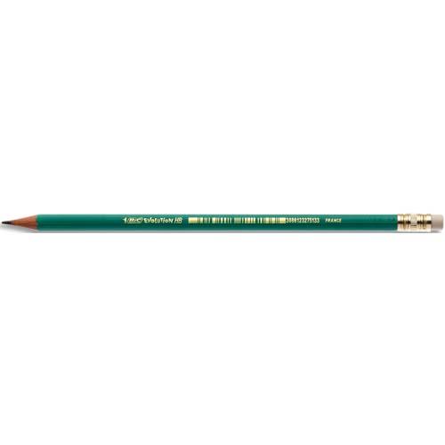 BIC Evolution Original Crayons à Papier avec Gomme Intégrée - HB