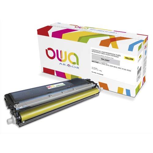 [604757] OWA Cartouche Laser BROTHER TN-230Y K15350OW
