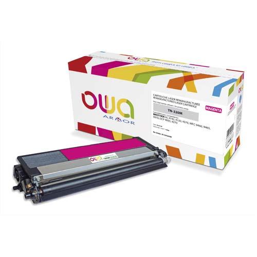 [604846] OWA Cartouche Laser compatible BROTHER TN-320M K15456OW