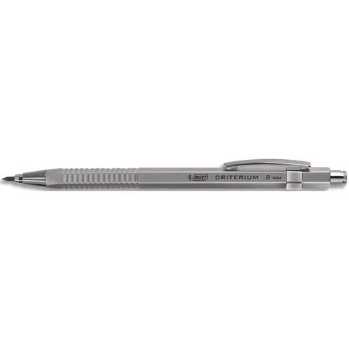 [022194] BIC Criterium Porte-Mines 2mm HB - Corps Chromé