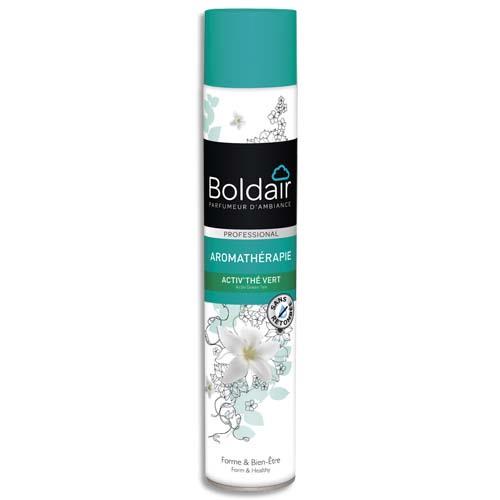 [704079] BOLDAIR Désodorisant d'atmosphère Activ 500 ml parfum Activ Thé Vert forme et bien-être aromathérapie Pro