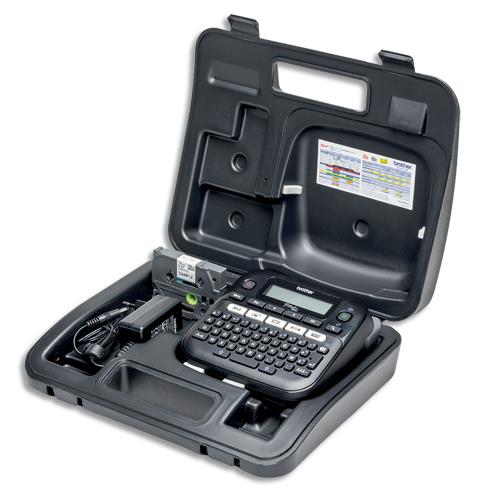 [704515] BROTHER Etiqueteuse bureautique avec valise 12mm PT-D210VP (dont eco-taxe de 0,22 €)