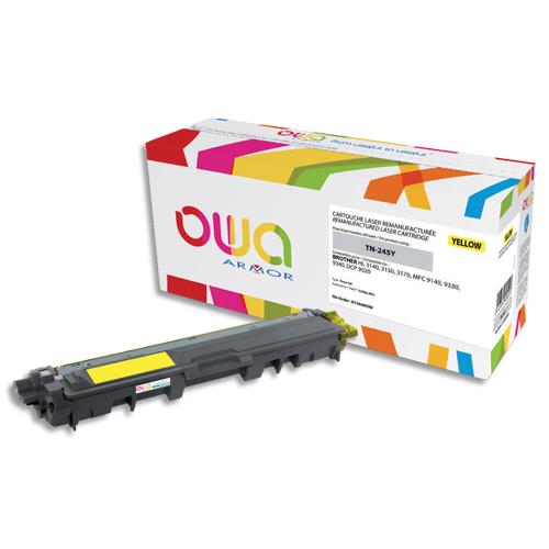 [705906] OWA Cartouche compatible Laser Jaune BROTHER TN245Y K15660OW