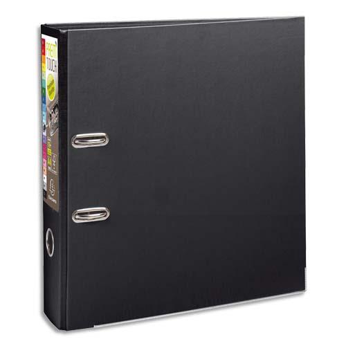 [141539] EXACOMPTA Classeur à levier en polypro PREMTOUCH dos de 8cm, coloris Noir
