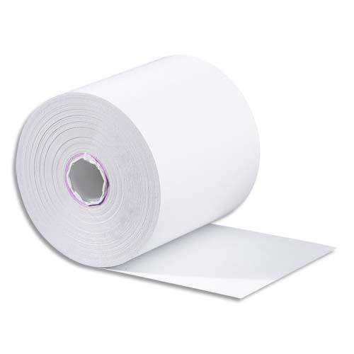 [904240] Bobine carte bancaire 57x60x12mm, longueur 40 mètres, papier thermique 55g 1 pli sans BPA
