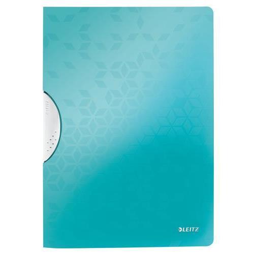 [448991] LEITZ Chemise à clip COLORCLIP WOW en polypropylène opaque 5/10ème. Coloris menthe