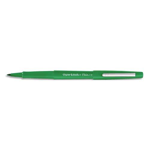 [036206] PAPERMATE Stylo feutre Flair Original, pointe M Trait 0,7 mm Vert