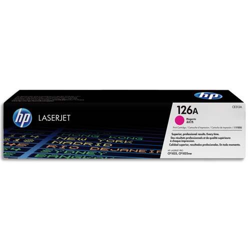 [254918] HP Cartouche Laser Magenta CE313A (dont eco-taxe de 0,08 €)