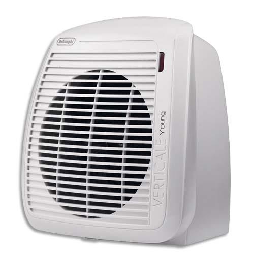 [259715] DELONGHI Radiateur soufflant 2000W, thermostat ajustable - Dimensions : L23,8 x H25,4 x P17,7 cm Blanc (dont eco-taxe de 0,83 €)