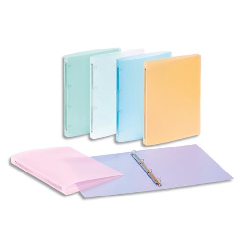 [041436] VIQUEL Classeur PROPYSOFT en polypropylène 5/10e dos 2,5 cm coloris assortis