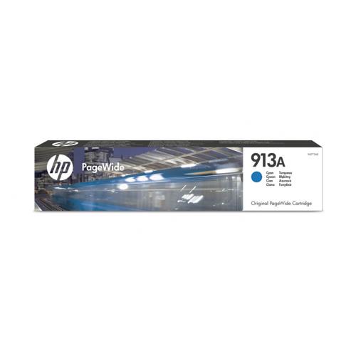 [261680] HP Cartouche Jet d'encre Cyan 913A F6T77AE (dont eco-taxe de 0,04 €)