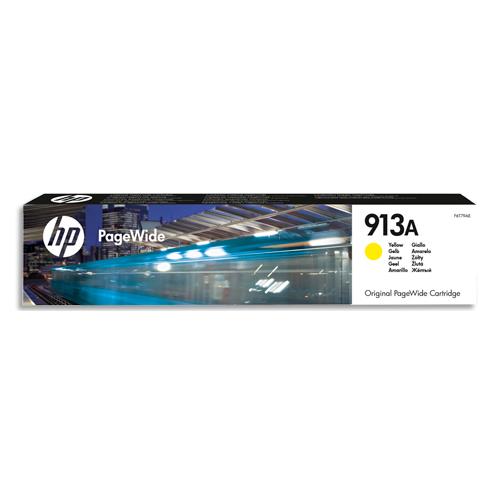 [261729] HP Cartouche Jet d'encre Jaune 913A F6T79AE (dont eco-taxe de 0,04 €)