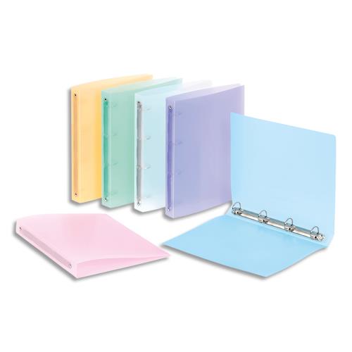 [041452] VIQUEL Classeur PROPYSOFT en polypropylène 7/10e dos 3,5 cm coloris assortis