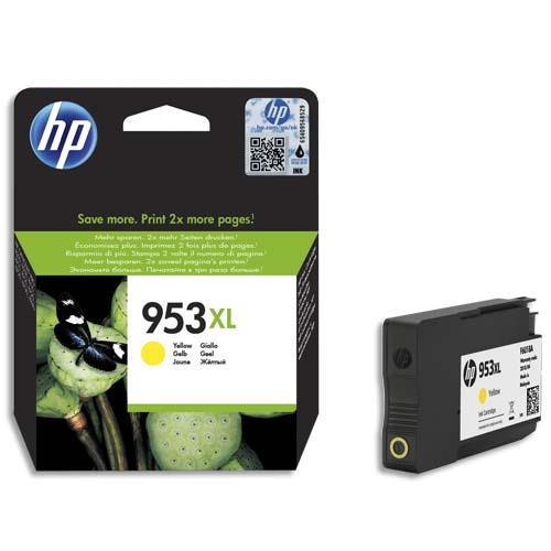 [261842] HP 953XL Cartouche d'Encre Jaune grande capacité Authentique (F6U18AE) (dont eco-taxe de 0,02 €)