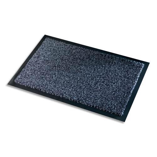 [267169] PAPERFLOW Tapis d'accueil intérieur Premium, en polyamide. Coloris Gris. Dim. 60 x 90 cm, épaisseur 10 mm
