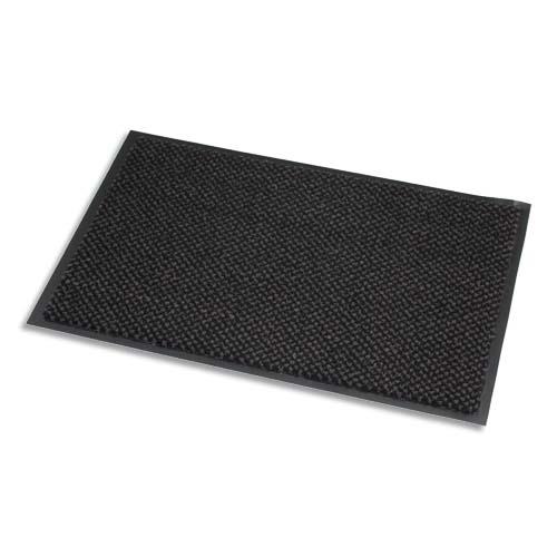 [267185] PAPERFLOW Tapis d'accueil en microfibre et PP. Coloris Gris. Dim. 60 x 90 cm, épaisseur 8 mm
