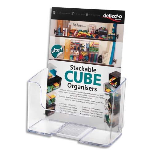 [019146] DEFLECTO Porte-brochures A4 vertical une case A5