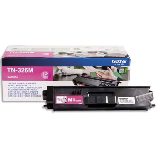 [313660] BROTHER Toner Magenta HC TN326M (dont eco-taxe de 0,10 €)