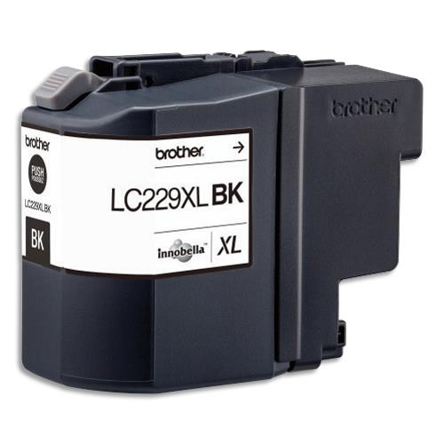 [314831] BROTHER Cartouche Jet d'encre Noire HC LC229XLBK (dont eco-taxe de 0,02 €)