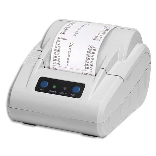 [317046] SAFESCAN Imprimante Thermique pour Compteuse billets et pièces, vitesse: 50mm/s 15,3 x 9 x 11,6 cm Blanch (dont eco-taxe de 0,15 €)