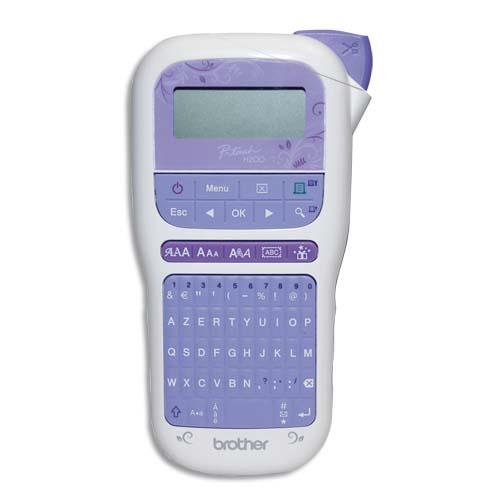 [383715] BROTHER Etiqueteuse portable PT-H200 pour les travaux créatifs et l'organisation à la maison (dont eco-taxe de 0,05 €)