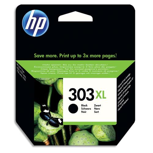 [386409] HP 303XL Cartouche d'Encre Noire grande capacité Authentique (T6N04AE) (dont eco-taxe de 0,02 €)