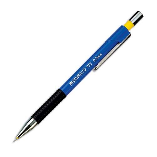 [087610] STAEDTLER Porte-mine technique 0,3 mm rechargeable corps plastique Bleu grip caoutchouc MICRO 775