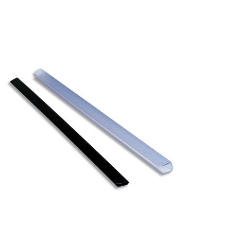 [087650] EXACOMPTA Boîte de 25 baguettes à relier manuelles SERODO 9mm incolore