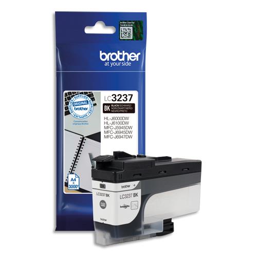 [392876] BROTHER Cartouche Jet d'encre Noir LC3237BK (dont eco-taxe de 0,02 €)