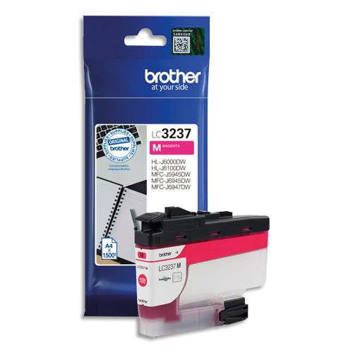 [392881] BROTHER Cartouche Jet d'encre Magenta LC3237M (dont eco-taxe de 0,02 €)