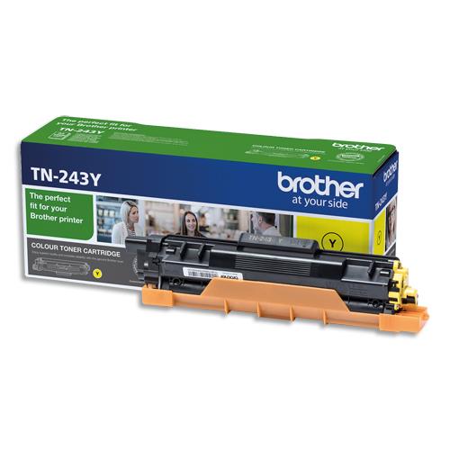 [392895] BROTHER Cartouche Laser Jaune TN243Y (dont eco-taxe de 0,05 €)