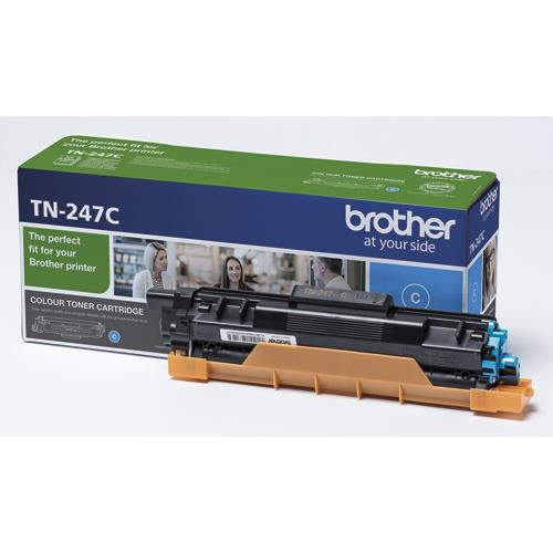 [392898] BROTHER Cartouche Cyan haute capacité TN247C (dont eco-taxe de 0,05 €)