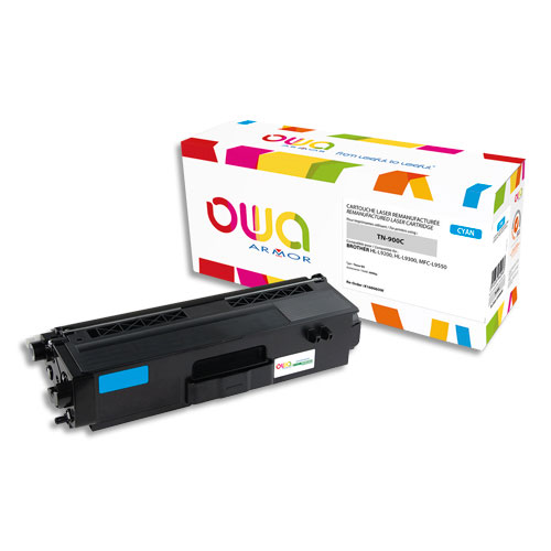 [415734] OWA Cartouche compatible Laser Cyan BROTHER TN-900C K16006OW