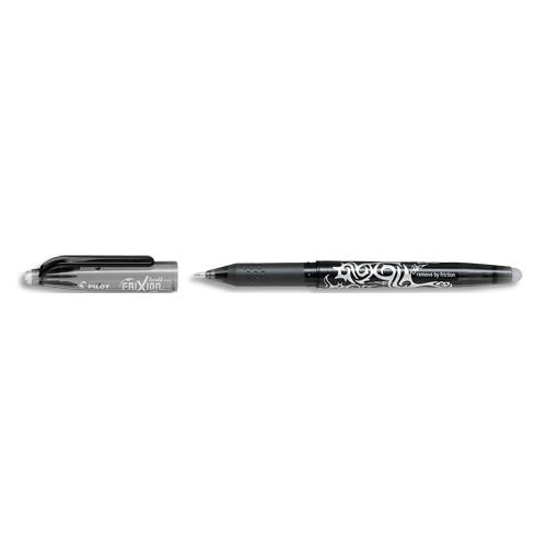 [434377] PILOT Roller FriXion Ball pointe fine 0,5 mm. Encre thermosensible effaçable Noire