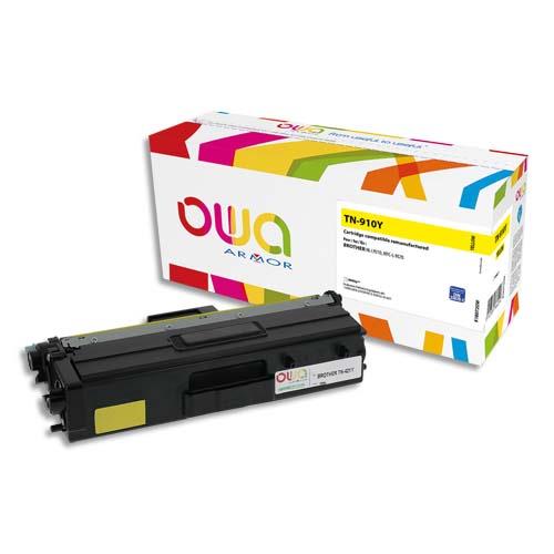 [435265] OWA Toner compatible BROTHER TN910 Jaune K18072OW