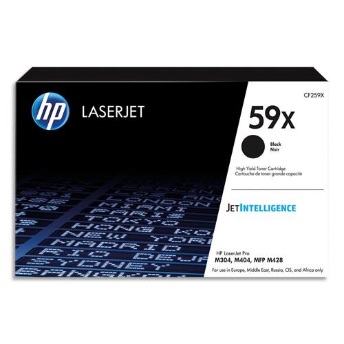 [439385] HP 59X CF259X Toner Noir grande capacité Authentique pour HP LaserJet Pro M304 / M404 / M428 (dont eco-taxe de 0,20 €)