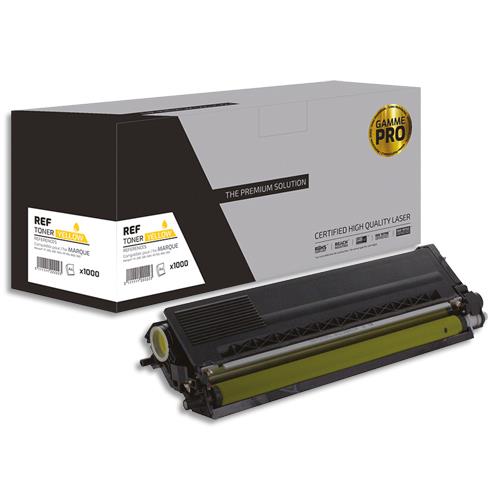 [440190] PSN Cartouche compatible laser pro jaune Brother TN-320, TN-325, L1-BTTN325Y-PRO (dont eco-taxe de 0,06 €)
