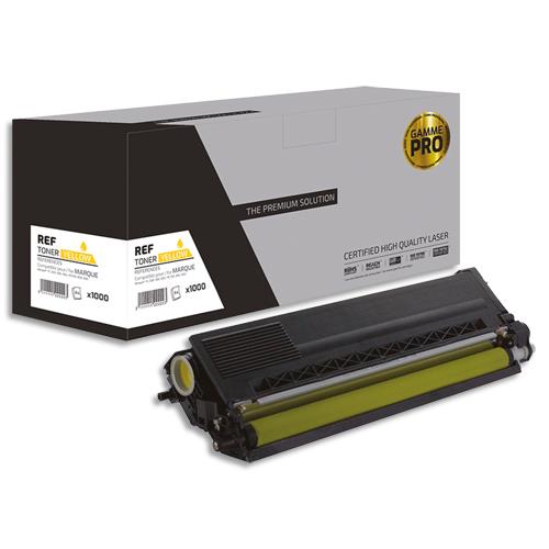 [440197] PSN Cartouche compatible laser pro jaune Brother TN-326, L1-BTTN326Y-PRO (dont eco-taxe de 0,06 €)