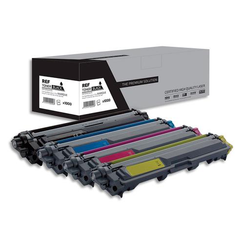 [440507] PSN Pack de 4 cartouches compatibles laser Brother TN-241 TN-245 L1-BTTN241_BCMY