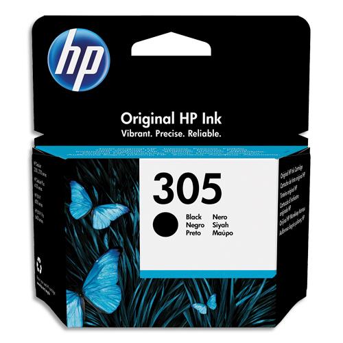 [441266] HP 305 Cartouche d'Encre Noire Authentique (3YM61AE) (dont eco-taxe de 0,01 €)